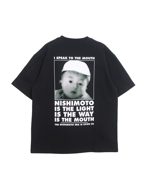 NISHIMOTO IS THE MOUTH（ニシモト イズ ザ マウス）の「S/S TEE | TASHIRO IS THE MOUTH（Tシャツ/カットソー・メンズ・ホワイト/ブラック・MEDIUM/LARGE/X-LARGE）」の15枚目の写真