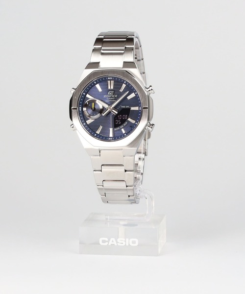 EDIFICE(CASIO)(エディフィス)の「Smartphone Link series / ECB-S10YD-2AJF(アナログ腕時計・メンズ・ネイビー・FREE)」の9枚目の写真