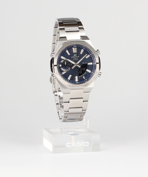 EDIFICE(CASIO)(エディフィス)の「Smartphone Link series / ECB-S10YD-2AJF(アナログ腕時計・メンズ・ネイビー・FREE)」の10枚目の写真