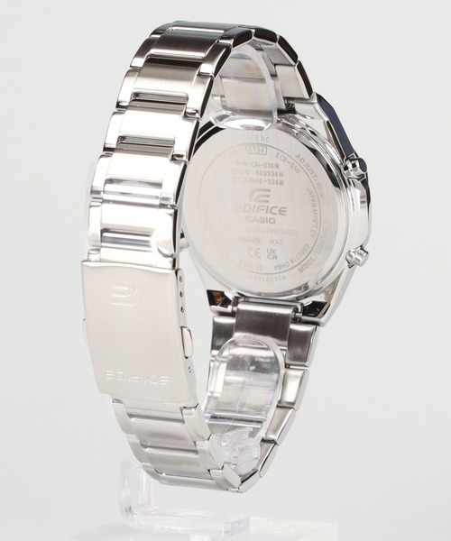 EDIFICE(CASIO)(エディフィス)の「Smartphone Link series / ECB-S10YD-2AJF(アナログ腕時計・メンズ・ネイビー・FREE)」の12枚目の写真