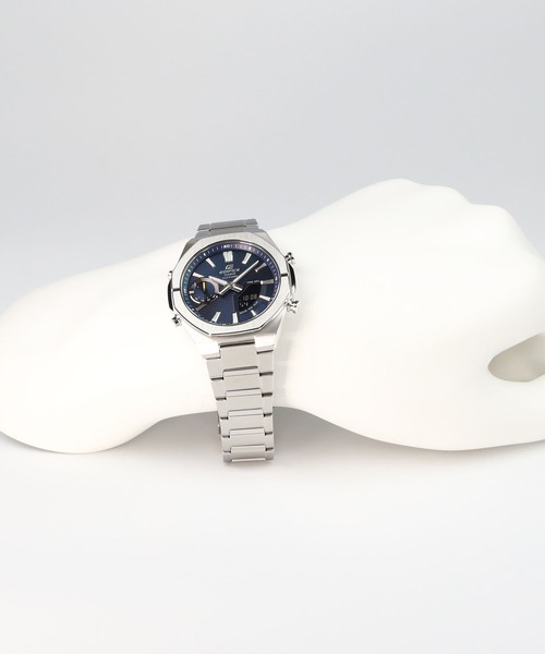 EDIFICE(CASIO)(エディフィス)の「Smartphone Link series / ECB-S10YD-2AJF(アナログ腕時計・メンズ・ネイビー・FREE)」の15枚目の写真