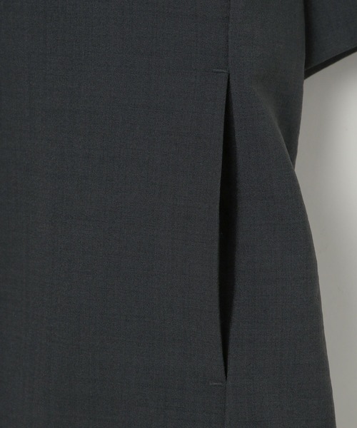 GLOBAL WORK（グローバルワーク）の「2点セット/時短スマートセットアップ/5分袖/CLEAN MODE/326014（ノーカラージャケット・メンズ・ネイビー/チャコールグレー・LARGE/SMALL/MEDIUM）」の13枚目の写真