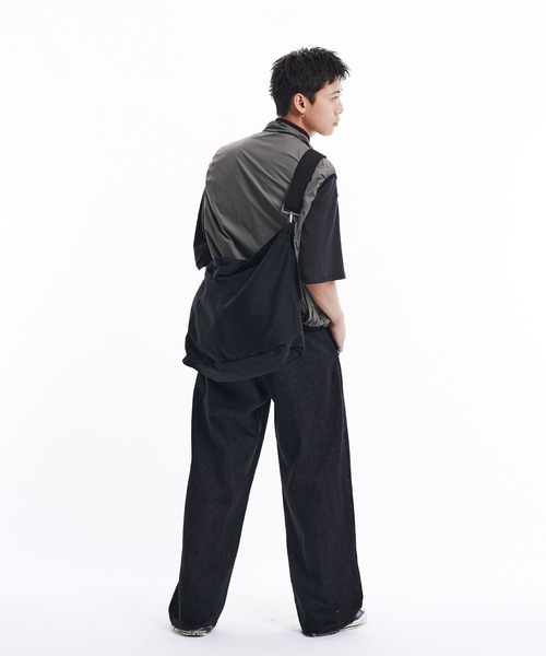 THE BOLDMAN(ザ ボールドマン)の「2way shoulder bag / 2wayショルダーバック(ショルダーバッグ・メンズ・アイボリー/ブラック・FREE)」の6枚目の写真
