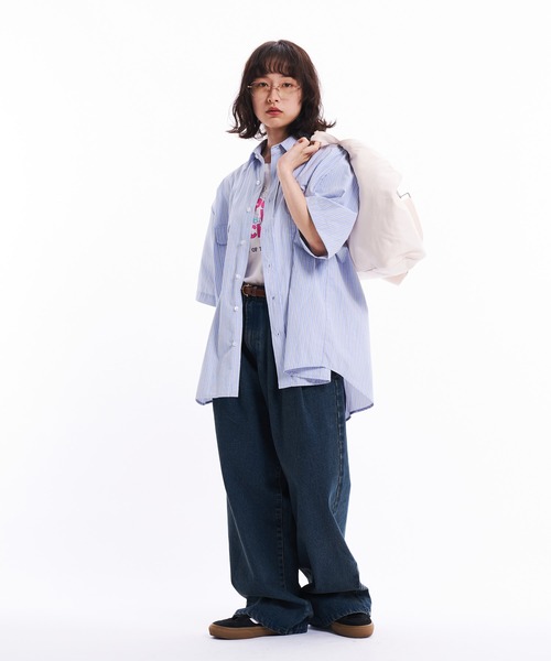 THE BOLDMAN(ザ ボールドマン)の「2way shoulder bag / 2wayショルダーバック(ショルダーバッグ・メンズ・アイボリー/ブラック・FREE)」の12枚目の写真