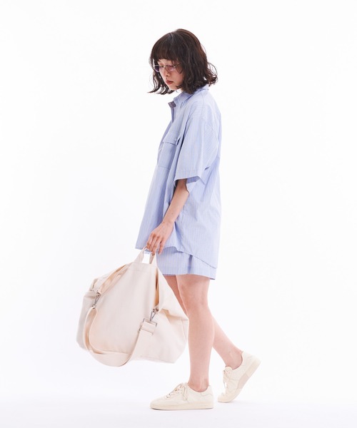 THE BOLDMAN(ザ ボールドマン)の「2way shoulder bag / 2wayショルダーバック(ショルダーバッグ・メンズ・アイボリー/ブラック・FREE)」の18枚目の写真