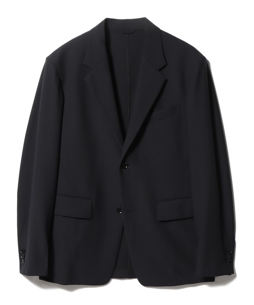 ESTNATION（エストネーション）の「GOOD PEOPLE GOOD STITCHING GOOD PRODUCT for ESTNATION / ツイル シングルジャケット（テーラードジャケット・メンズ・ネイビー/ブラック・SMALL/MEDIUM/LARGE/X-LARGE）」の8枚目の写真