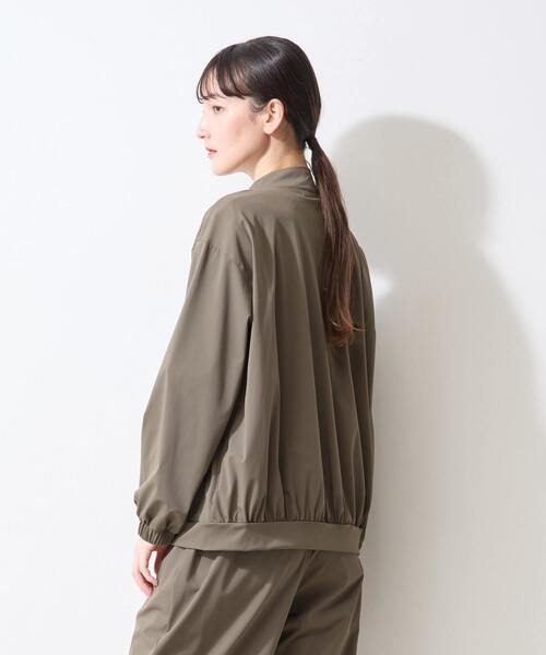 LOGEMENT DE CLAIRE(ロジュモンドクレール)の「【Allease/オールイーズ】ジップアップブルゾン(ブルゾン・レディース・ブラック/カーキ・FREE)」の16枚目の写真