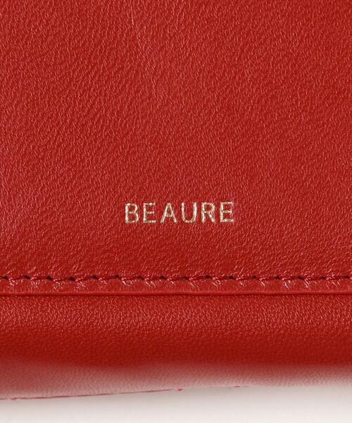Ray BEAMS(レイビームス)の「【別注】BEAURE / キルティング ウォレット(ポーチ・レディース・レッド/ブラック/シルバー・ONE SIZE)」の6枚目の写真