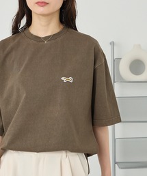 PENNEYS | PENNEYS/ペニーズ 別注 THE FOX ロゴ ヴィンテージ加工 ワンポイントワッペン刺繍 ビッグシルエット半袖Tシャツ(Tシャツ/カットソー)