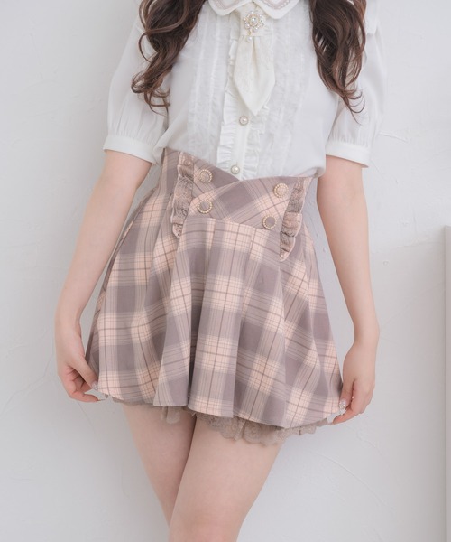 ROJITA(ロジータ)の「ウエストラッフルスカパン(スカート・レディース・ブラック/グレー/ピンク・FREE)」の14枚目の写真