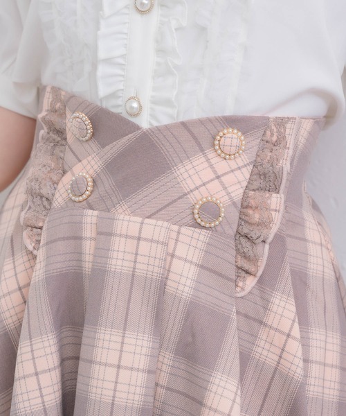 ROJITA(ロジータ)の「ウエストラッフルスカパン(スカート・レディース・ブラック/グレー/ピンク・FREE)」の17枚目の写真