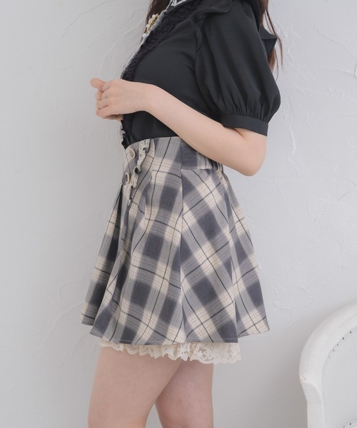 ROJITA(ロジータ)の「ウエストラッフルスカパン(スカート・レディース・ブラック/グレー/ピンク・FREE)」の22枚目の写真