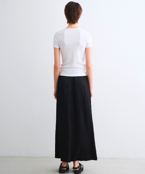 three dots（スリードッツ）の「オーガニックコットン アレックス（Tシャツ/カットソー・レディース・オリーブ/ピンク系その他/ホワイト系その他/ベージュ系その他・SMALL/MEDIUM）」の7枚目の写真