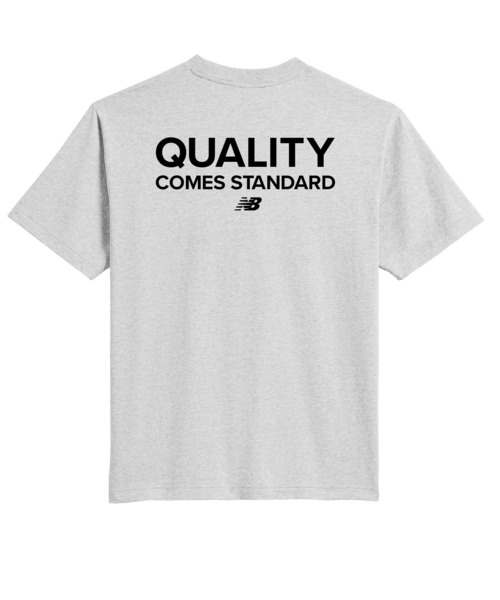 NEW BALANCE(ニューバランス)の「クレストショートスリーブTシャツ(Tシャツ/カットソー・メンズ・ヘザーグレー・SMALL/MEDIUM/LARGE/X-LARGE/XX-LARGE)」の2枚目の写真