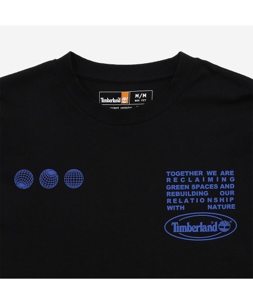 Timberland(ティンバーランド)の「メンズ 長袖 グラフィック Tシャツ(Tシャツ/カットソー・メンズ・ブラック・LARGE/MEDIUM/SMALL/X-SMALL/XXX-LARGE/X-LARGE)」の3枚目の写真