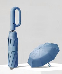 Lace Ladies(レースレディース)の晴雨兼用 ソリッドカラー バックル ハンドル 折りたたみ傘(折りたたみ傘)