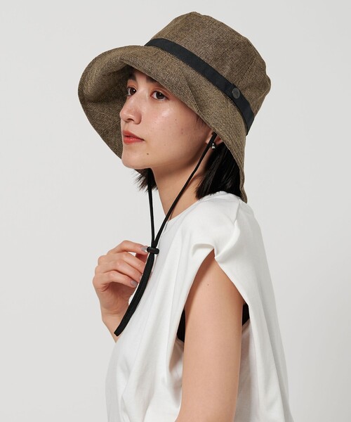 THE NORTH FACE(ザノースフェイス)の「<THE NORTH FACE>ハイク ブルーム ハット(ハット・レディース・ダークブラウン/ナチュラル・M)」の11枚目の写真