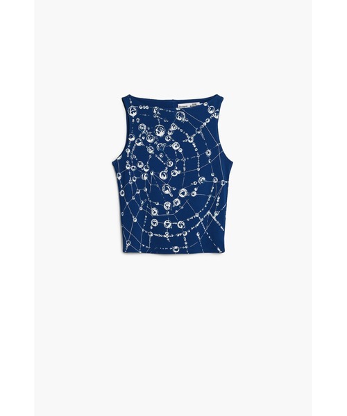 Desigual(デシグアル)の「【Desigual×Tyler McGillivary】ノースリーブTシャツ(Tシャツ/カットソー・レディース・ブルー・S/M/L/XL/XS)」の5枚目の写真