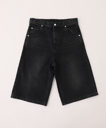 セール】AFB / エーエフビー STUDDED WIDE SHORTS（デニムパンツ