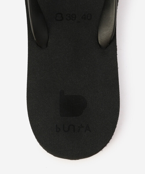 Bshop（ビショップ）の「buntA | 〈別注〉ビーチサンダル Black WOMEN（サンダル・レディース・ブラック・25/24/23）」の4枚目の写真