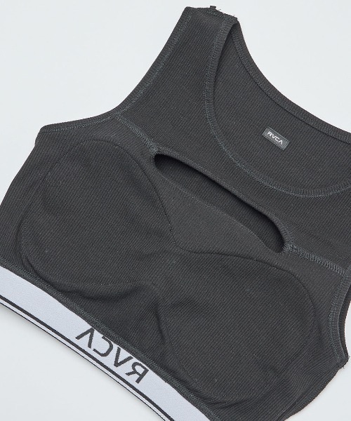 セール】RVCA レディース RIBBED BRATOP ブラトップ 【2025年夏