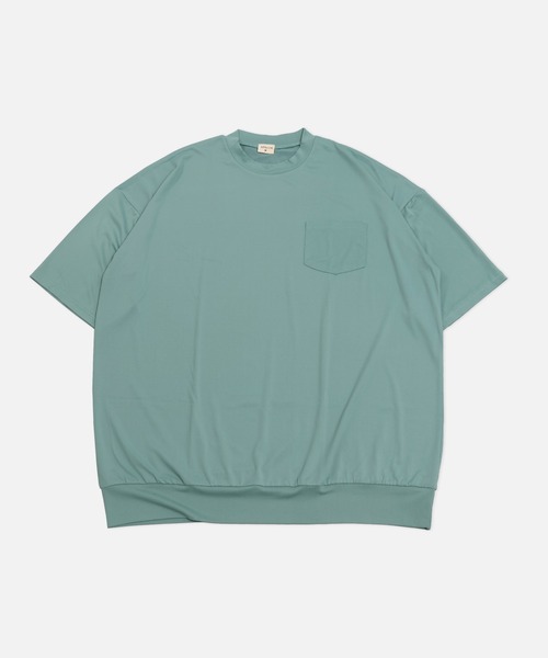 JAM & LINK(ジャムアンドリンク)の「【リンクコーデ】 抗ピリング加工 ワイド半袖Tシャツ(Tシャツ/カットソー・メンズ・ネイビー/ブラック/ホワイト/パープル/チャコールグレー/ミント/クリーム・M/L)」の1枚目の写真