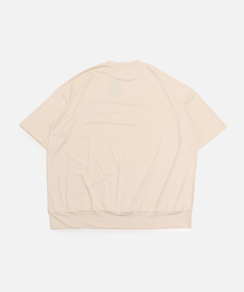 JAM & LINK(ジャムアンドリンク)の「【リンクコーデ】 抗ピリング加工 ワイド半袖Tシャツ(Tシャツ/カットソー・メンズ・ネイビー/ブラック/ホワイト/パープル/チャコールグレー/ミント/クリーム・M/L)」の8枚目の写真