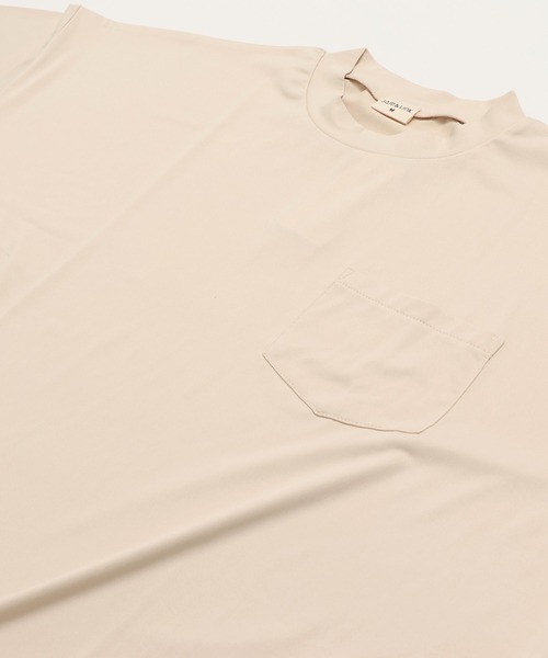JAM & LINK(ジャムアンドリンク)の「【リンクコーデ】 抗ピリング加工 ワイド半袖Tシャツ(Tシャツ/カットソー・メンズ・ネイビー/ブラック/ホワイト/パープル/チャコールグレー/ミント/クリーム・M/L)」の13枚目の写真