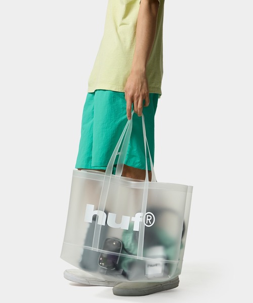 ハフクリアトートバッグ HUF® eightynine CLEAR TOTE HUF（ハフ）の「HUF eightynine CLEAR TOTE（トートバッグ