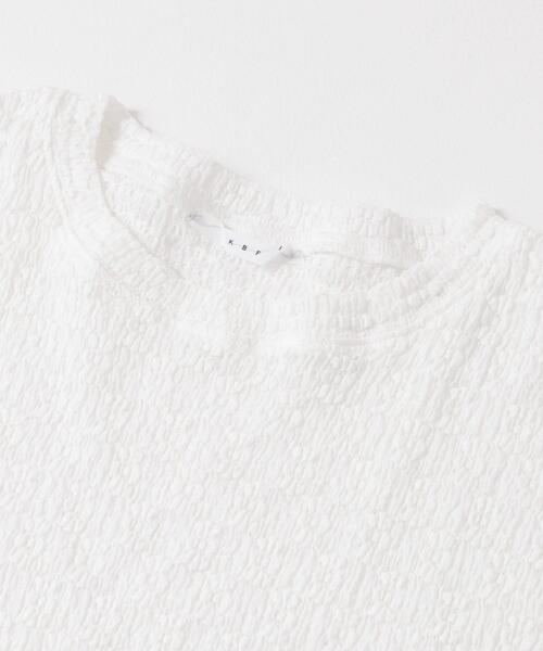 KBF（ケイビーエフ）の「ルーズレースTEE（Tシャツ/カットソー・レディース・ブラック/オフホワイト・ONE）」の11枚目の写真