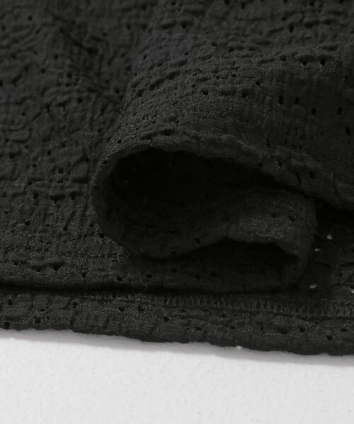 KBF（ケイビーエフ）の「ルーズレースTEE（Tシャツ/カットソー・レディース・ブラック/オフホワイト・ONE）」の22枚目の写真