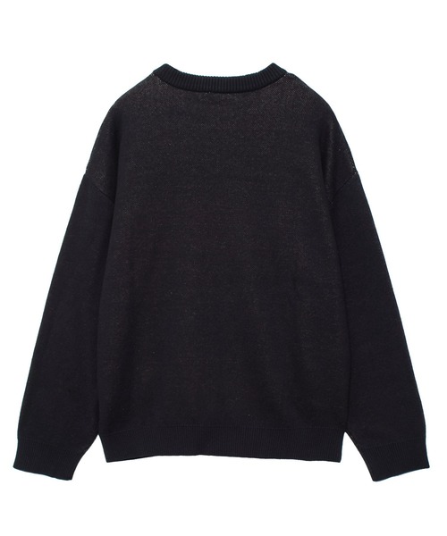 HEART LOGO JACQUARD KNIT TOP（ニット/セーター）｜X-girl