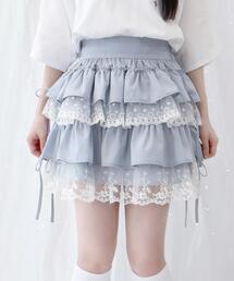 Whinny（ホワイニー）の「Whinny/サイコープリプリスカート♪（スカート）」