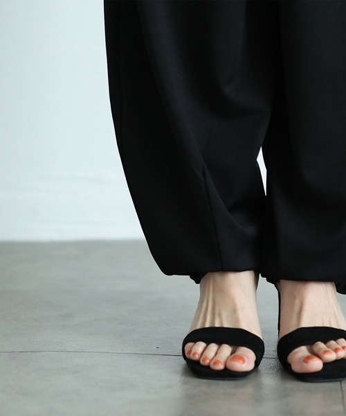 Sawa a la mode（サワアラモード）の「ポンチカーブパンツ（その他パンツ・レディース・アイボリー/ブラック/チャコールグレー・FREE）」の9枚目の写真