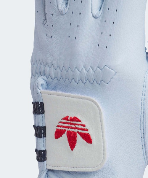 adidas（アディダス）の「オリジナルスゴルフ マーカー付き レザー グローブ 左手(右利き用)【adidas Golf/アディダスゴルフ】（手袋・メンズ・イエロー/ホワイト/スカイブルー/ライトピンク/ネイビー/ダークブラウン/グリーン/ホワイト系その他・18.0cm/19.0cm/20.0cm/22.0cm/23.0cm/24.0cm/25.0cm/26.0cm/21.0cm）」の13枚目の写真