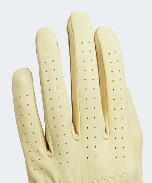 adidas（アディダス）の「オリジナルスゴルフ マーカー付き レザー グローブ 左手(右利き用)【adidas Golf/アディダスゴルフ】（手袋・メンズ・イエロー/ホワイト/スカイブルー/ライトピンク/ネイビー/ダークブラウン/グリーン/ホワイト系その他・18.0cm/19.0cm/20.0cm/22.0cm/23.0cm/24.0cm/25.0cm/26.0cm/21.0cm）」の17枚目の写真