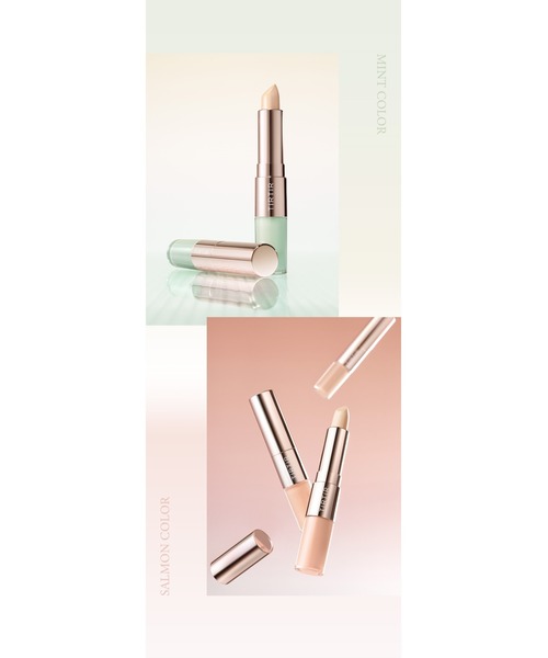 TIRTIR（ティルティル）の「MASK FIT ALL-COVER DUAL COLOR CONCEALER（コンシーラー・メンズ・01 MINT/02 SALMON・FREE）」の8枚目の写真