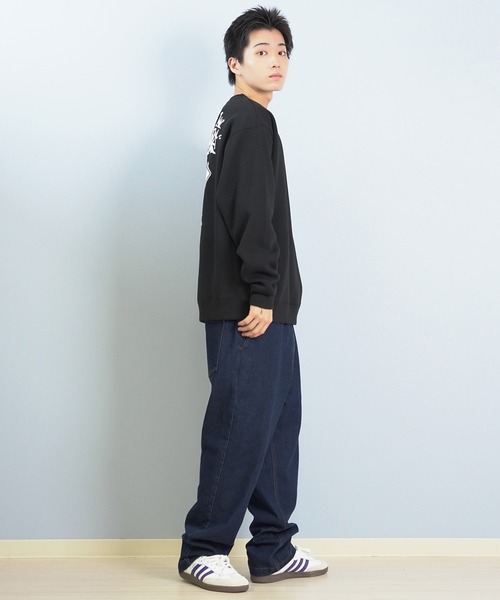 DC（ディーシー）の「【ムラサキスポーツ限定】DC/ディーシー トレーナー スウェット クルーネック バックプリント 裏起毛 25 GAME CREWNECK PULLOVER DPO254059M（スウェット・メンズ・ブラック/ヘザーグレー/スミクロ・XL/M/L）」の9枚目の写真