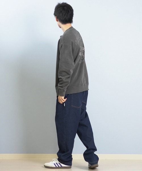 DC（ディーシー）の「【ムラサキスポーツ限定】DC/ディーシー トレーナー スウェット クルーネック バックプリント 裏起毛 25 GAME CREWNECK PULLOVER DPO254059M（スウェット・メンズ・ブラック/ヘザーグレー/スミクロ・XL/M/L）」の13枚目の写真