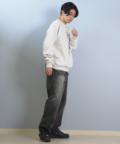 DC（ディーシー）の「【ムラサキスポーツ限定】DC/ディーシー トレーナー スウェット クルーネック バックプリント 裏起毛 25 GAME CREWNECK PULLOVER DPO254059M（スウェット・メンズ・ブラック/ヘザーグレー/スミクロ・XL/M/L）」の20枚目の写真