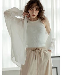 Re:EDIT | [2025 SUMMER COLLECTION][新色追加]ストライプシアーシャツ(シャツ/ブラウス)