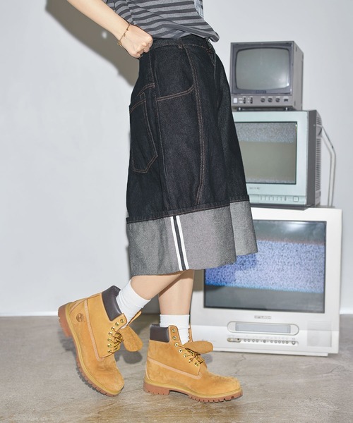 Deaile リジットバギーショーツ リジットバギーショーツ デニムパンツ【UNISEX】（デニムパンツ