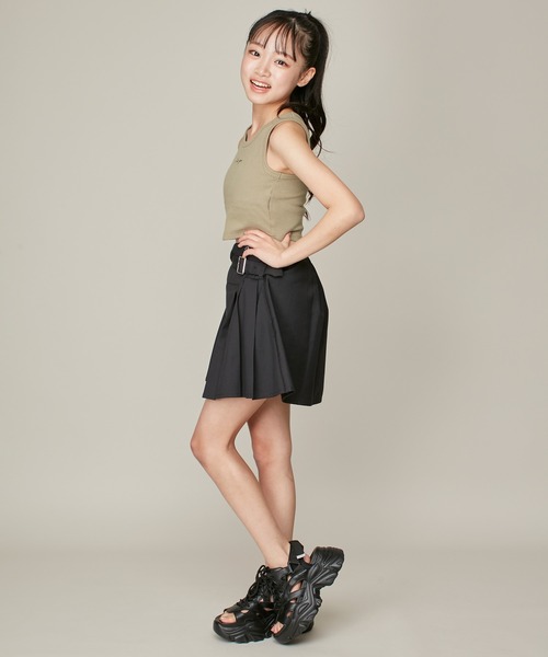 新品タグ付　JENNI❤️ツィード柄　アンサンブル　150cm ワイルドシングス WILD THINGS レディース フットベッドサンダル