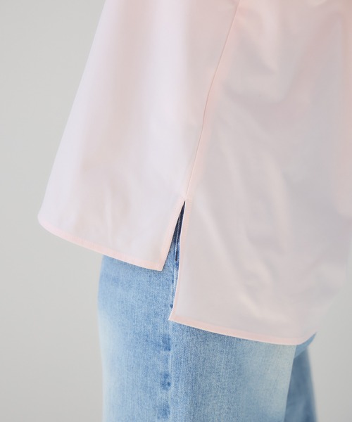 meeny miny(ミーニーマイニー)の「【meeny miny】【インフルエンサーmidopeiコラボ】”着映え”ラッフルブラウス(Tシャツ/カットソー・レディース・ブラック/ホワイト/ピンク・S-M/M-L)」の20枚目の写真
