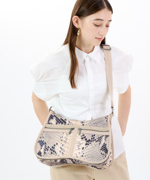 美品✨ LeSportsac レスポートサック パイソン柄 リュック グレー 美品✨ LeSportsac レスポートサック パイソン柄 リュック