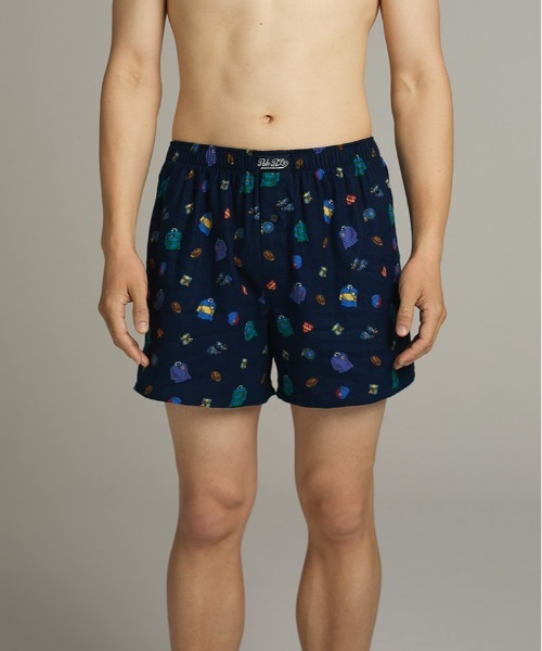 POLO RALPH LAUREN（ポロ ラルフ ローレン）の「【POLO RALPH LAUREN】ラグビーコンボプリント 綿 トランクス（トランクス・メンズ・ネイビー・LARGE/MEDIUM）」の2枚目の写真