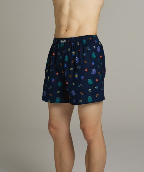 POLO RALPH LAUREN（ポロ ラルフ ローレン）の「【POLO RALPH LAUREN】ラグビーコンボプリント 綿 トランクス（トランクス・メンズ・ネイビー・LARGE/MEDIUM）」の3枚目の写真