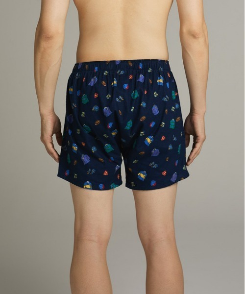 POLO RALPH LAUREN（ポロ ラルフ ローレン）の「【POLO RALPH LAUREN】ラグビーコンボプリント 綿 トランクス（トランクス・メンズ・ネイビー・LARGE/MEDIUM）」の4枚目の写真