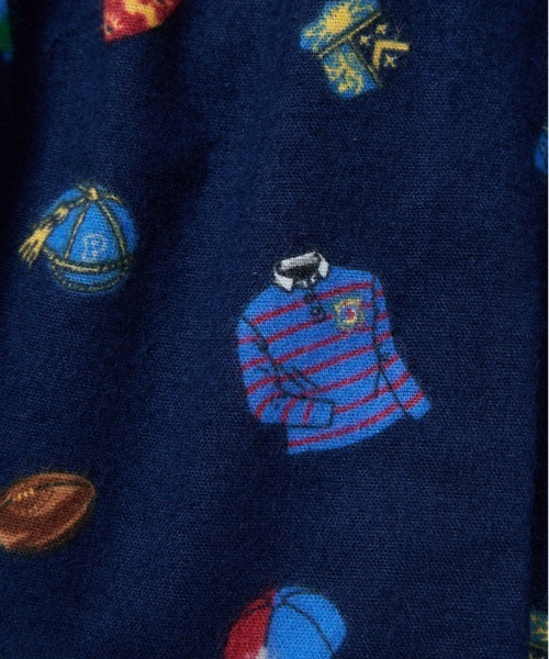 POLO RALPH LAUREN（ポロ ラルフ ローレン）の「【POLO RALPH LAUREN】ラグビーコンボプリント 綿 トランクス（トランクス・メンズ・ネイビー・LARGE/MEDIUM）」の7枚目の写真