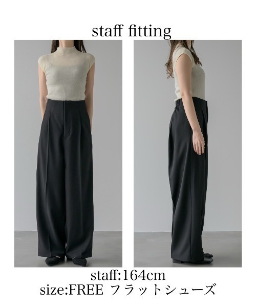 NEUNA（ヌナ）の「スラックス（スラックス・レディース・グレー・FREE）」の2枚目の写真